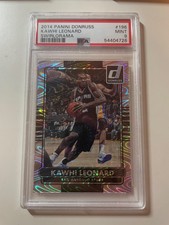 2014 Panini Donruss Swirlorama Kawhi Leonard #196 PSA 9 ONLY 6 IN THE WORLD!