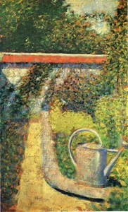 The Watering Can (1883) by Georges Seurat - 17" x 22" Fine Art Print - 01465 - Picture 1 of 1