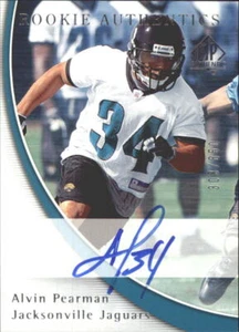 2005 SP Authentic #218 ALVIN PEARMAN RC AUTOGRAPH AUTO JAGUARS /850 - Picture 1 of 2