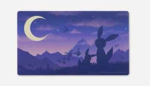 Pokémon Center Exclusive Playmat Eevee & Umbreon Twilight Brand New Sealed - Picture 1 of 1