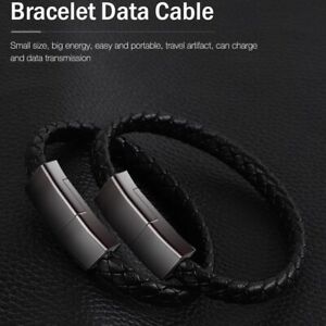 Mobile Phone Data Line Bracelet Cable Bracelet Wristband Fast Charger Cable
