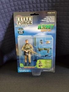 Elite Force Army Desert Ops Blue Card 1:18 Figure 21159 - SNIPER - Picture 1 of 1