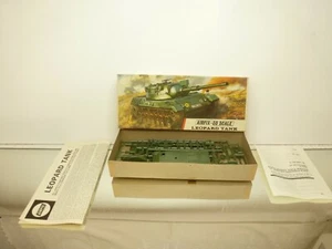 AIRFIX A206V LEOPARD TANK GERMAN - PLASTIC GREEN 1:76 - UNBUILT KIT IN BOX - Imagen 1 de 8