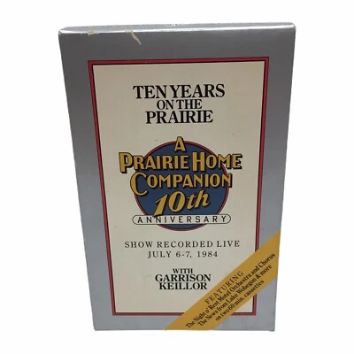 A Prarie Home Companion 10th Anniversary Recorded Live 7/6-7/84 Garrison Keillor - Image 1 of 3