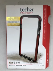 Tech 21 Evo Band iPhone 6 Plus red case - Picture 1 of 3