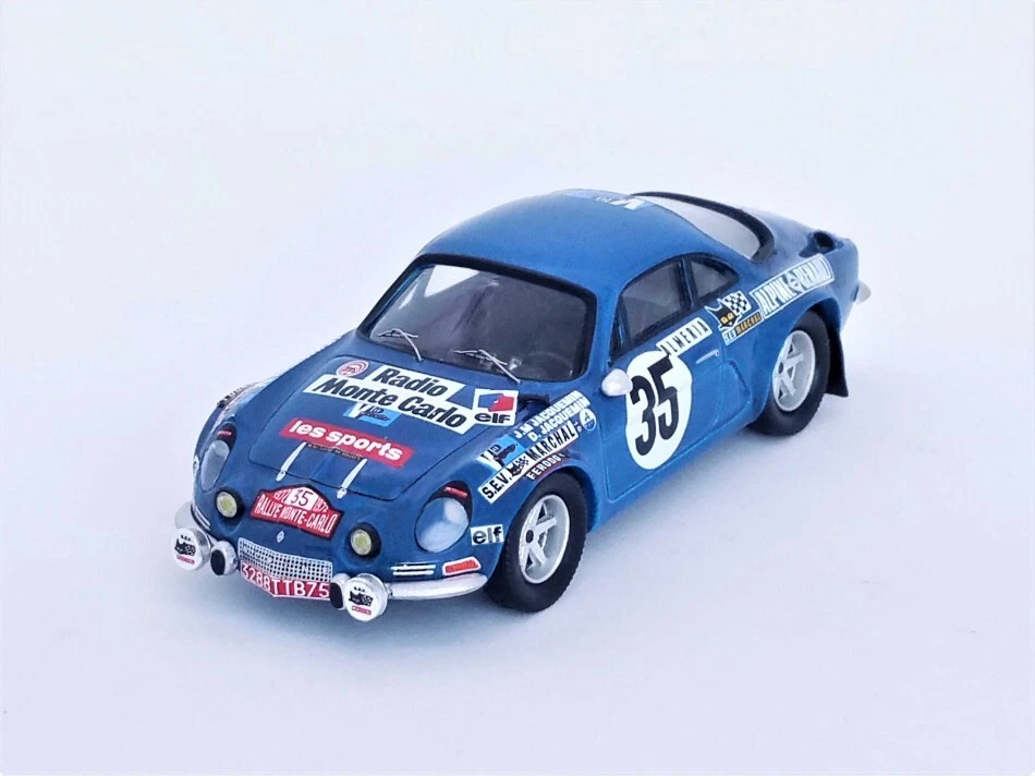 Trofeu ALPINE A110 RALLY MONTE CARLO 1972 JACQUEMIN/LEBEAU 1:43 - Immagine 1 di 1