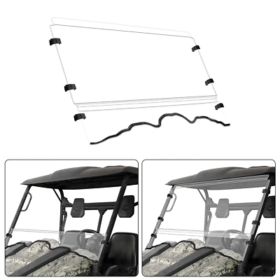 Folding Front Windshield PC for HiSun Massimo 500 700 Bighorn Challenger 500 700 Foto 1 de 4