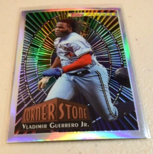 2022 Topps Finest Corner Stone Vladimir Guerrero Jr. Toronto Blue Jays #BPB-VG - Picture 1 of 2