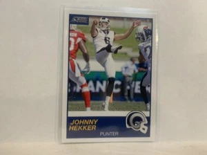 #301 Johnny Hekker Los Angeles Rams 2019 Score Football Card MA - Picture 1 of 2