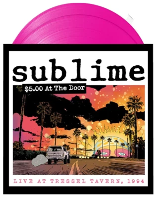 SUBLIME $5.00 At The Door Live At Tressel Tavern 1994 2XLP Pink Vinyl 1/750 New - Image 1 of 4