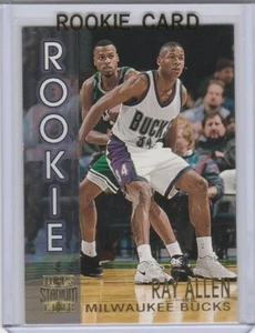 RAY ALLEN ROOKIE CARD Topps Stadium Club 1996/97 TSC RC Basketball BUCKS CELTICS - Picture 1 of 2
