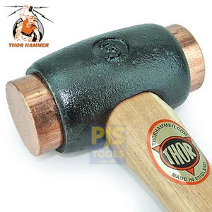Thor 314 copper copper face size 3 44mm 1940g hammer mallet THO314 - Picture 1 of 3