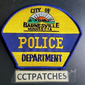 BARNESVILLE, MINNESOTA POLICE SHOULDER PATCH MN - Imagen 1 de 2