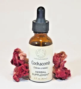 RED COCKSCOMB Suplemento Herbal / Tintura Extracto Líquido / Celosia cristata - Imagen 1 de 8
