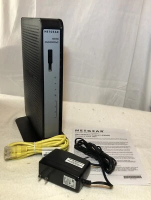 NETGEAR CG3000DV2 N450 DOCSIS 3.0 Cable Modem WIFI Router - Image 1 of 4