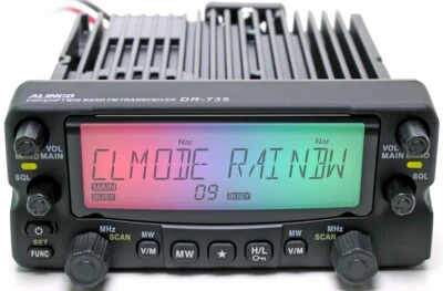 ALINCO DR-735E Twinband Mobilfunkgerät 2m/70cm mit DTMF-Mike EMS-79 - Bild 1 von 4