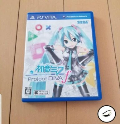 PS Vita Miku Hatsune Project DIVA- f PlayStation Vita Tested Used Japanese Games - Image 1 of 2