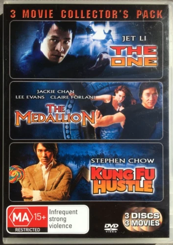 The Medallion/ Gorgeous / Kung Fu Hustle DVD (Region 4, 2008) Free Post - Image 1 of 1
