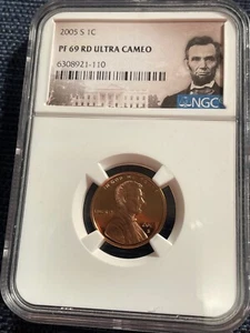 2005 S LINCOLN PROOF 69 RD ULTRA CAMEOa - Picture 1 of 2