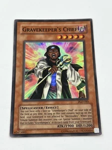 Yugioh -- Gravekeeper's Chief -- PGD-065 -- LP - Picture 1 of 9
