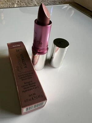 It Cosmetics Vitality Lip Flush Stain 4-in 1 Hydrating Gloss Stain Pure Joy - Image 1 of 3