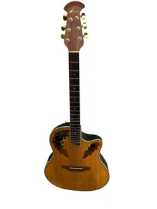 Ovation Celebrity Deluxe Electric/Acoustic 6 string guitar Model # CC257 - Picture 1 of 24