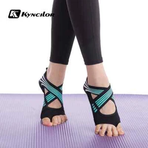 Antideslizantes Gimnasio Zapatos de Yoga Planos Suaves Ballet Fitness Zapatos de Baile Pilates Calcetines de Yoga - Imagen 1 de 18