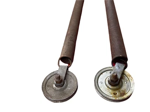 2 resortes de acero grandes tamaño 27,5 pulgadas de largo x 1 1/4 pulgadas de ancho cable de acero polea de 3 pulgadas - Imagen 1 de 12