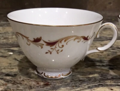 FOUR(4) ROYAL DOULTON STRASBOURG FOOTED CUPS ONLY H4558 STANDARD SIZE 2 3/8”T - Image 1 of 4