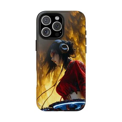 Funda de teléfono DJ Digital Echo Vibe Mix Queen para iPhone, Samsung Galaxy, Pixel Foto 1 de 4