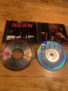 Skid Row 2 CD Lot (Self-Titled & Slave To The Grind)metal -VG- OG - OOP - Picture 1 of 4