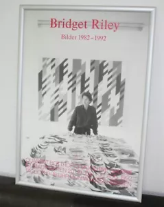Bridget Riley Konkrete Kunst Vintage Original Poster - Bild 1 von 1