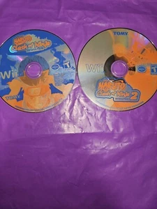 Naruto Nintendo Wii Game Lot Clash of Ninja Revolution 1 & 2 Disc Only Tested  - Picture 1 of 5