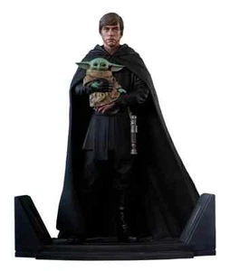 Star Wars The Mandalorian Luke Skywalker and Grogu Premier Collection 1:7 Statue - Picture 1 of 1