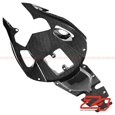2012-2015 MV Agusta Brutale 675 Carbon Fiber Rear Undertail Undertray Fairing - Image 1 of 2