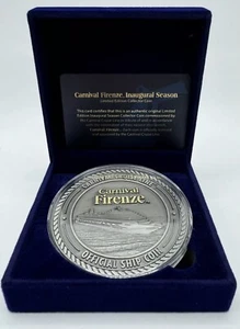 🛳️ Carnival Firenze Official Cruise Coin Inaugural Season Limited Edition - Picture 1 of 4