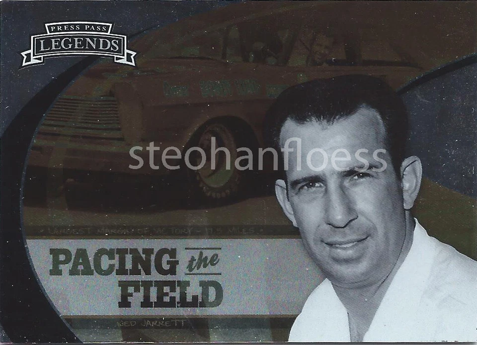 2011 Press Pass Legends Pacing the Field Ned Jarrett #PF7 - Image 1 of 1