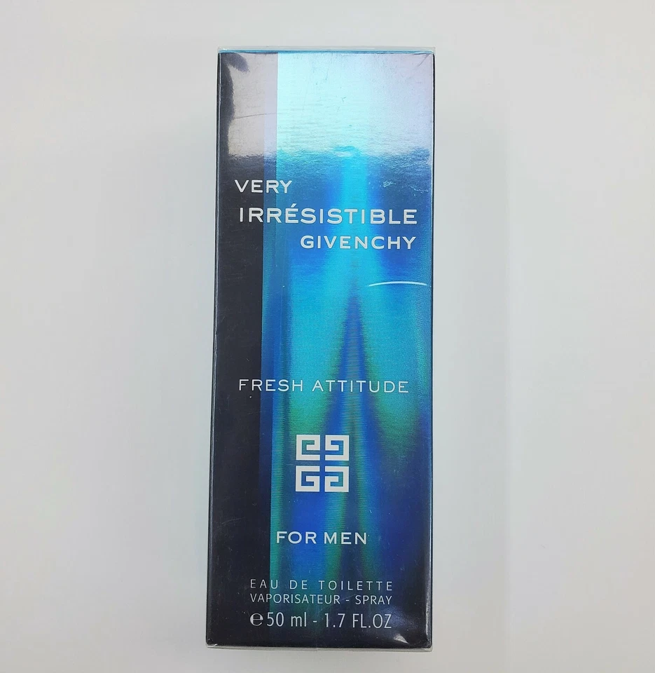Givenchy Very Irresistible Fresh Attitude Men Edt Spray 1.7 oz / 50 ml Nuevo Foto 1 de 1