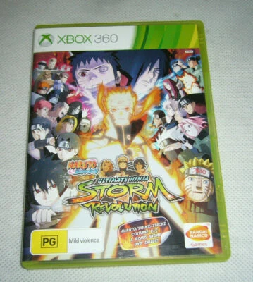 Mint Disc Xbox 360 Naruto Shippuden: Ultimate Ninja Storm Revolution - No Manual - Image 1 of 2