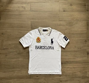 Polo Ralph Lauren Barcelona Spanien #2 Poloshirt Big Pony Chief Keef Luxus PRL - Bild 1 von 8