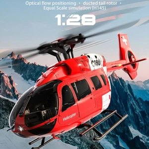 Helicóptero de control remoto con doble motor sin escobillas 2,4 GHz 4 canales ZRUC único - Imagen 1 de 11