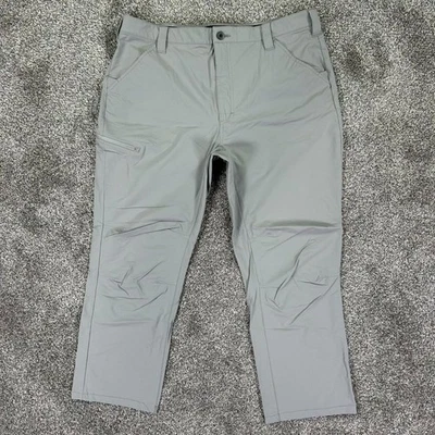 Orvis Jackson Quick-Dry Regular Fit Pants Mens 40x30 Gray Lightweight Durable - Image 1 of 4