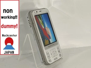 【Factice !】 Sony Ericsson W61S Cyber-shot (blanc) au-japon téléphone portable qui ne fonctionne pas - Photo 1 sur 4