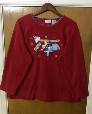 Nuevo Suéter de Vellón para Mujer Blanco Ciervo Navidad Bordado Estrás 18W/20W  Foto 1 de 4