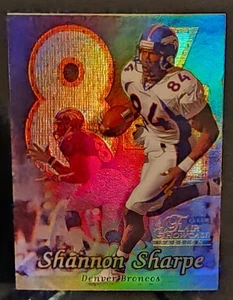 1999 Flair Showcase - Shannon Sharpe #86 - Denver Broncos Football  - Bild 1 von 2
