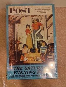 Vintage The Saturday Evening Post 500 pc. Jigsaw Puzzle 1952 School Band Sealed - Picture 1 of 4