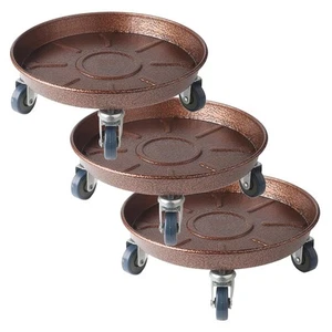 12" Heavy Duty Plant Dolly with Wheels, 200lbs Metal Rolling Plant Stand with... - Picture 1 of 7