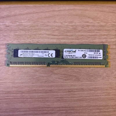 Crucial DDR3 1600MHz PC3-12800 Server Memory 144GB (18x8GB) CT102472BA160B - Image 1 of 2
