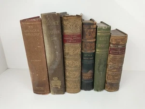 6 Antique Books, 1854-?, Fair, Maunder, Ellis, Hume, Creasy, Seligman, Stedman - Imagen 1 de 9