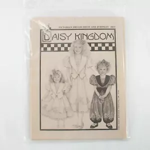 Vintage Daisy Kingdom Pattern 5033 Victorian Dream Dress and Jumpsuit Uncut 1991 - Picture 1 of 4